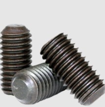 3/8" - 16 X 3/8" SOCKET SET SCREWS FLAT POINT ALLOY STEEL